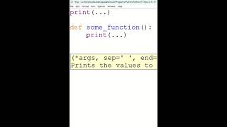 Python Basic Example Ellipsis  Python object using three times dots  Must Watch [upl. by Larrisa]