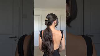 Dress your hair up in seconds with metal hair ties hairstyle hair hairtutorial [upl. by Ernaline550]