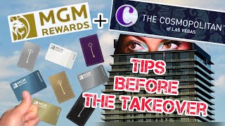 MGM Rewards  Cosmopolitan Identity Merge Tips  Las Vegas Rewards Tier Status Vlog MLIFE [upl. by Walt329]