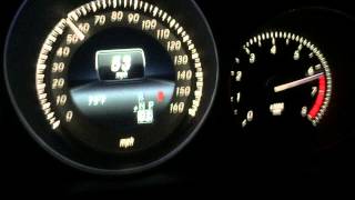 2015 Mercedes E350 4Matic 080 Acceleration [upl. by Nemlaz]