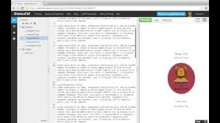 How to Write a Thesis in LaTeX pt 1  Basic Structure [upl. by Ycrep]