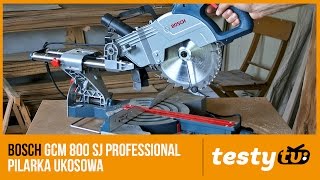 Bosch GCM 800 SJ Professional  piła ukosowa [upl. by Norita74]