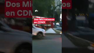 Dos microsismos en CDMX hoy 14 de febrero de 2024 nmas sismo shorts cdmx [upl. by Gittel]