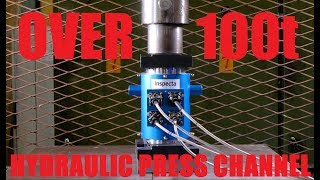 How Strong Is Our Hydraulic Press [upl. by Herminia]