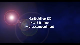 Gariboldi etude op132 No13 B minor Piano accompaniment [upl. by Beckie18]