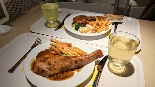 IKEA Restaurant amp Cafe Tomahawk Pork Chops with Sanbel SauceKaohsiungTaiwan 高雄宜家家居餐廳戰斧豬排佐三杯醬 [upl. by Eanod]