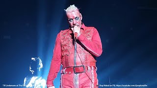 Till Lindemann at The Factory in Dallas Texas 91924 [upl. by Annovaj]