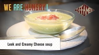 Were hungry Leek and creamy cheese soup recipe [upl. by Safoelc]