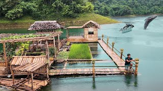 Guinness record 10000 Hours of Building a Survival Headquarters in the Wild Nature of the Tropicial [upl. by Kluge]