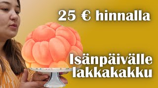 Isänpäiväkakku 25 eurolla [upl. by Esiuqram]