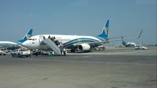 Oman Air B737900ER Flight Review Hyderabad to Muscat WY236 HD [upl. by Welles]