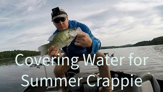 Covering Water with Crankbaits to catch Summer Crappie [upl. by Cozza]