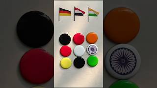 Indian Flag 🇮🇳 Germany Flag 🇩🇪 Yemen Flag 🇾🇪 Coins amp Colour shorts art indianflag india [upl. by Arok353]