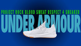 Under Armour Project Rock Blood Sweat Respect 4 Sneaker  Under Armour Project Rock 4 for Mens [upl. by Ondine]