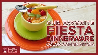 Our Favorite Fiesta Dinnerware Color Combinations [upl. by Rennie]