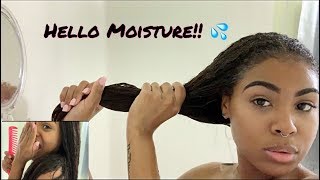 How To CoWash Relaxed Hair For Extreme Moisture [upl. by Ahsel]