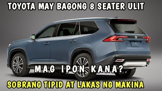 NEW 8 SEATER CAR NA NAMAN NG TOYOTA INILABAS NA PINAKA MATIPID AT MALAKAS NA SUV MAKIKILALA MONA [upl. by Cirdahc546]