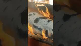 🔥 fire 🔥 painting art artist fire youtubeshorts shorts artwork short artshorts painter [upl. by Incrocci550]