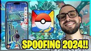 Pokemon Go Spoofer iOSAndroid  How to install Joystick on Pokemon GO Teleport Free [upl. by Phillis]