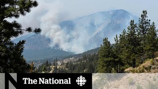 Dry forests and high heats threaten Kamloops BC [upl. by Daryl]