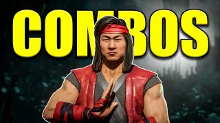 Los Mejores COMBOS de LIU KANG en MORTAL KOMBAT 11 [upl. by Hootman]