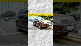 Tata Safari road presentation shortsviral trendingshorts viralshort shorts car [upl. by Dercy]