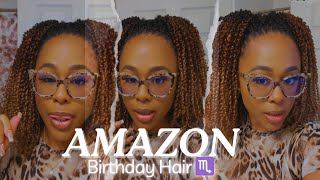 20 PACKS OF HAIR IN MY HEAD 😩 AMAZON Yanky Twist Crochet Hair 16inch SemiLightweight for WOC 😱 [upl. by Trever30]