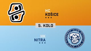 5kolo štvrťfinále HC Košice  HK Nitra HIGHLIGHTS [upl. by Iggep]