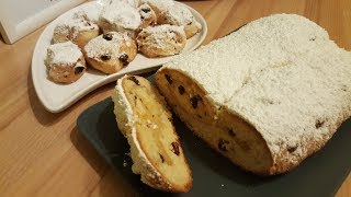 Thermomix Quarkstollen  Stollenkonfekt [upl. by Marci319]