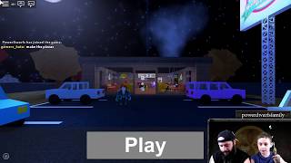 Pizza place  Roblox Father and son playing Roblox Family Sunday on Twitch Part 1 [upl. by Dryden]