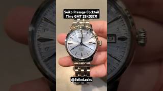 Seiko Presage Cocktail Time GMT SSK037J1 Blue [upl. by Arod10]