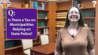 PSATS Question of the Week  Are Municipalities Relying on State Police Taxed Sept 26 24147 [upl. by Ayila]