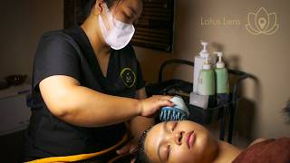 ASMR Hair Spa for Deep Sleep  Deep Relaxing Hair Wash at ILY Beauty Spa  Asmr Sleep [upl. by Jarrell]