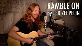 quotRamble Onquot by Led Zeppelin  Adam Pearce Acoustic Cover [upl. by Redfield]