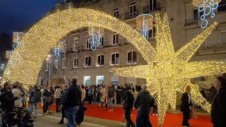 Luces Navideñas de Vigo 20242025 [upl. by Yesdnyl]