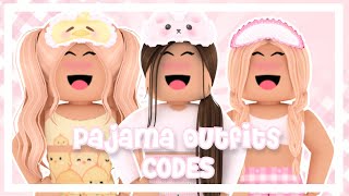 Aesthetic Pajama Codes For Roblox amp Bloxburg [upl. by Avron629]