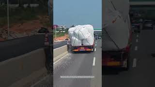 How To Transport Ton Bags Of Plastic Particles With A Flatbed Truck Properly [upl. by Cargian]