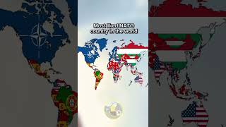 Most liked NATO country in the world mapper europe geography history shorts map mapping [upl. by Adnilg]