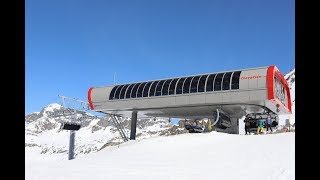 Bartholet Seilbahnen  6er Sesselbahn Corvatsch Curtinella Schweiz [upl. by Etnasa278]