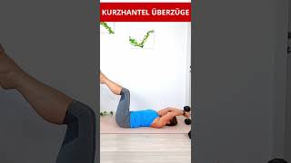 Kurzhanteltraining zuhause  Überzüge [upl. by Ahseiyt]