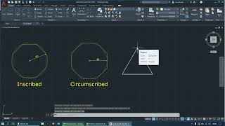 AutoCad çokgen polygon çizmek [upl. by Annor531]