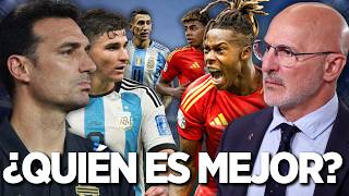 ESPAÑA VS ARGENTINA ¿QUÉ XI ES MEJOR [upl. by Dorry155]