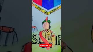 NCC poster drawing🇮🇳🇮🇳 charcolsketch art shortfeeds subcribe 🙏🙏🙏🇮🇳🇮🇳 [upl. by Agrippina]