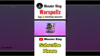 The Warspellz egg🥚 hatching moment monsterlegends shorts [upl. by Harl]