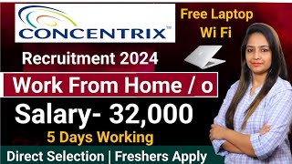 Concentrix Recruitment 2024Work From Home Jobs Work From Home TCS Jobs Jobs March 2024 [upl. by Hsan]