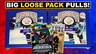 CRAZY PACK LUCK IS BACK  ELITE Wax Box Club Hockey Card Box  Standard  September 2024 [upl. by Hiltner]