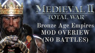 Bronze Age Empires  Mod Overview Medieval 2 Total War  NO REALTIME BATTLES [upl. by Zil]