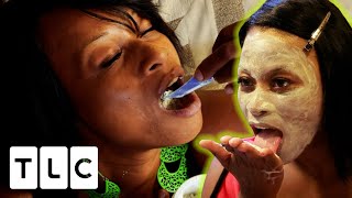 Woman Eats TWO CUPS Of Clay Mask Every Day  My Strange Addiction [upl. by Eidlog]