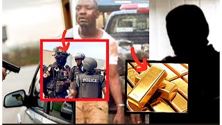 Ghana POLICE Chàsè On ÀRMED ROBBERS At Adabraka for RÔBBlNG A GOLD SHOP [upl. by Monica203]