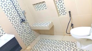 Stylish bathroom tiles design bathroom design  modern bathroom design91 [upl. by Sarnoff967]